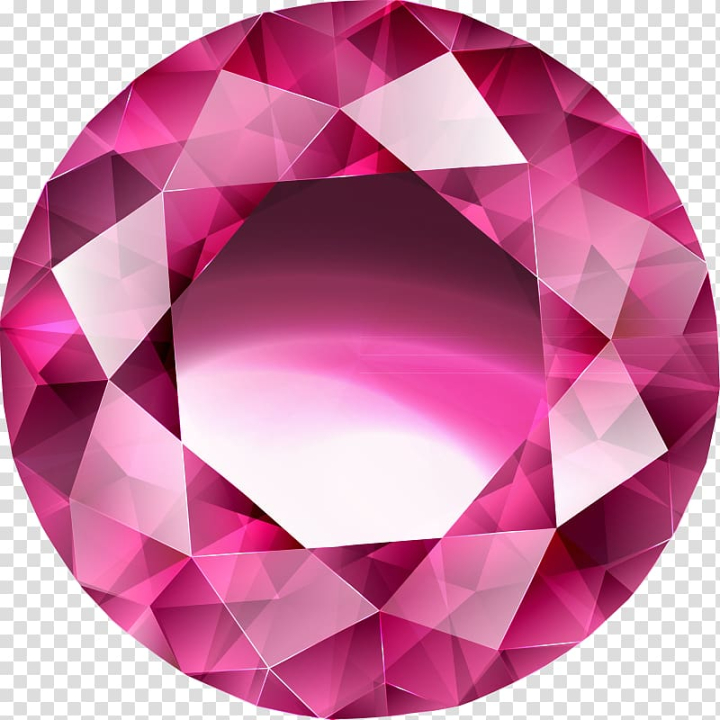 Pink Gem PNG, Vector, PSD, and Clipart With Transparent Background