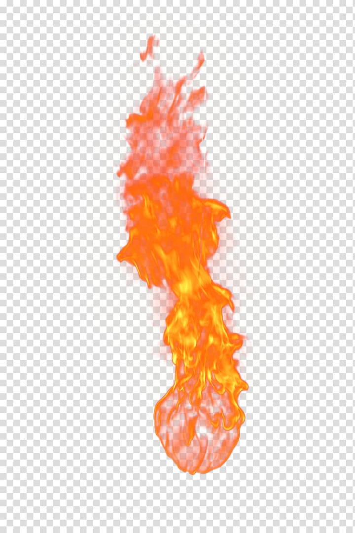 Orange fire illustration, Flame Fire, Fireball burning transparent ...