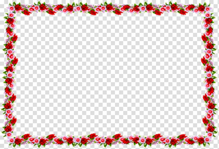 red rose borders and frames