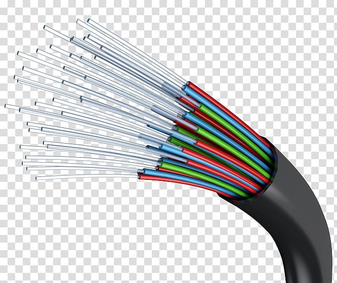 Free: Cable wire illustration, Light Optical fiber Network Cables
