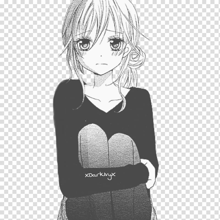 anime sad love drawing