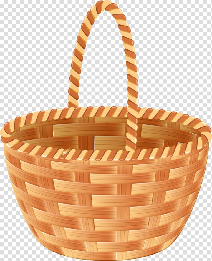 Market shopping basket full food and drink Vector Image