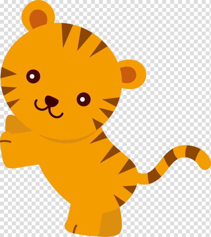 Free: Tiger , , baby animals transparent background PNG clipart 