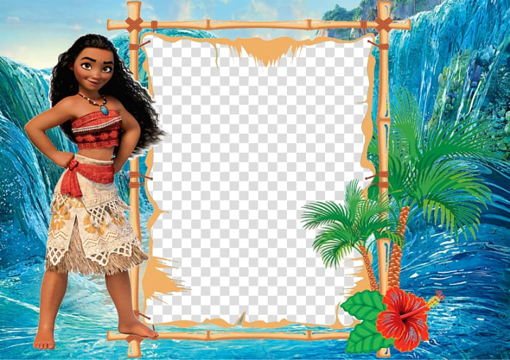 frames,convite,blue,holidays,computer wallpaper,swimwear,summer,disney princess,interior design services,girl,abdomen,tourism,vacation,montage,leisure,fun,birthday,walt disney company,moana,picture frames,party,photomontage,border,png clipart,free png,transparent background,free clipart,clip art,free download,png,comhiclipart