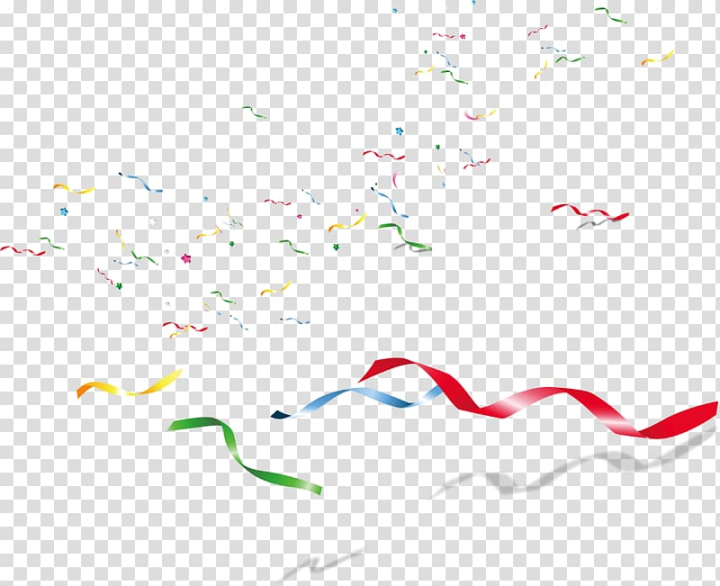 Several Red Ribbon Streamers Vector Vector Download