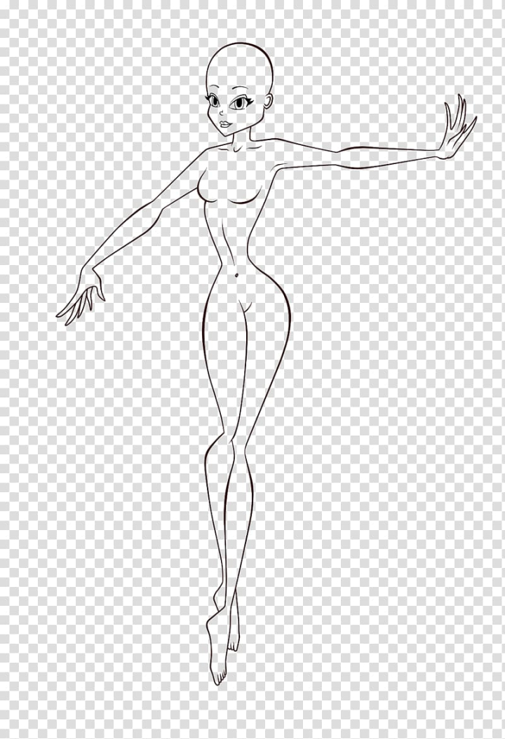 Free: Line art Figure drawing, mannequin transparent background PNG clipart  