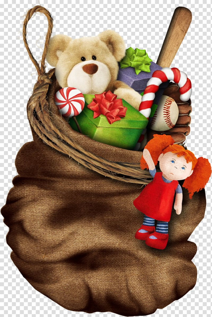 gunny,sack,gift,bag,miscellaneous,christmas decoration,cartoon,jute,stuffed toy,teddy bear,drawing,christmas ornament,christmas,caricature,bear,toy,gunny sack,rope,png clipart,free png,transparent background,free clipart,clip art,free download,png,comhiclipart
