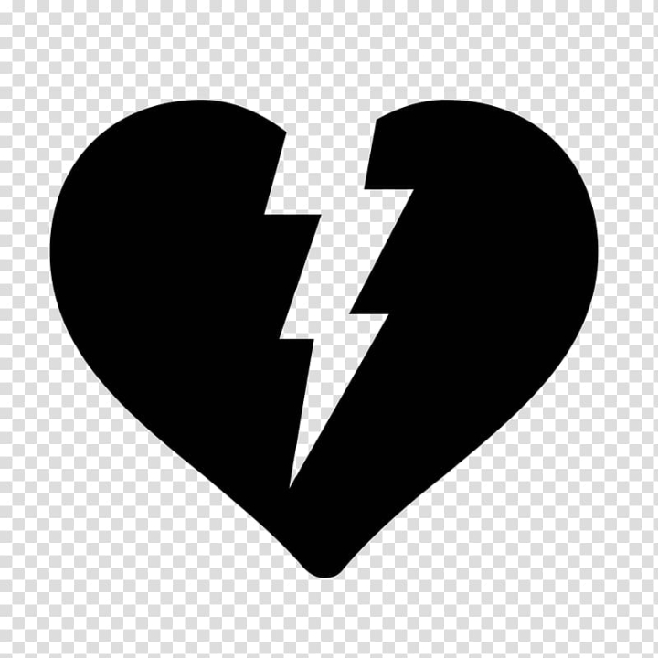 Free: Black broken heart illustration, Broken heart Symbol Computer Icons, heart  emoji transparent background PNG clipart 