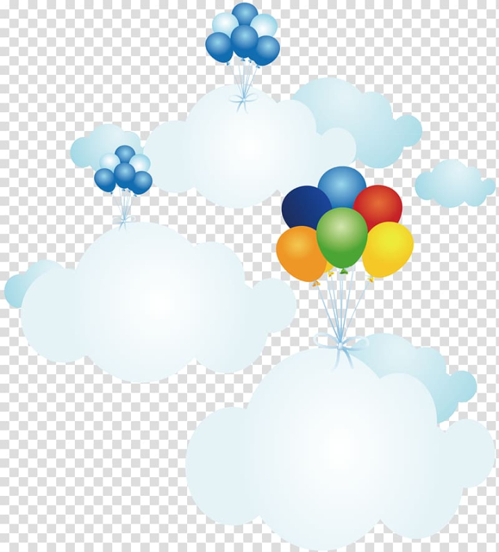 animated balloons floating