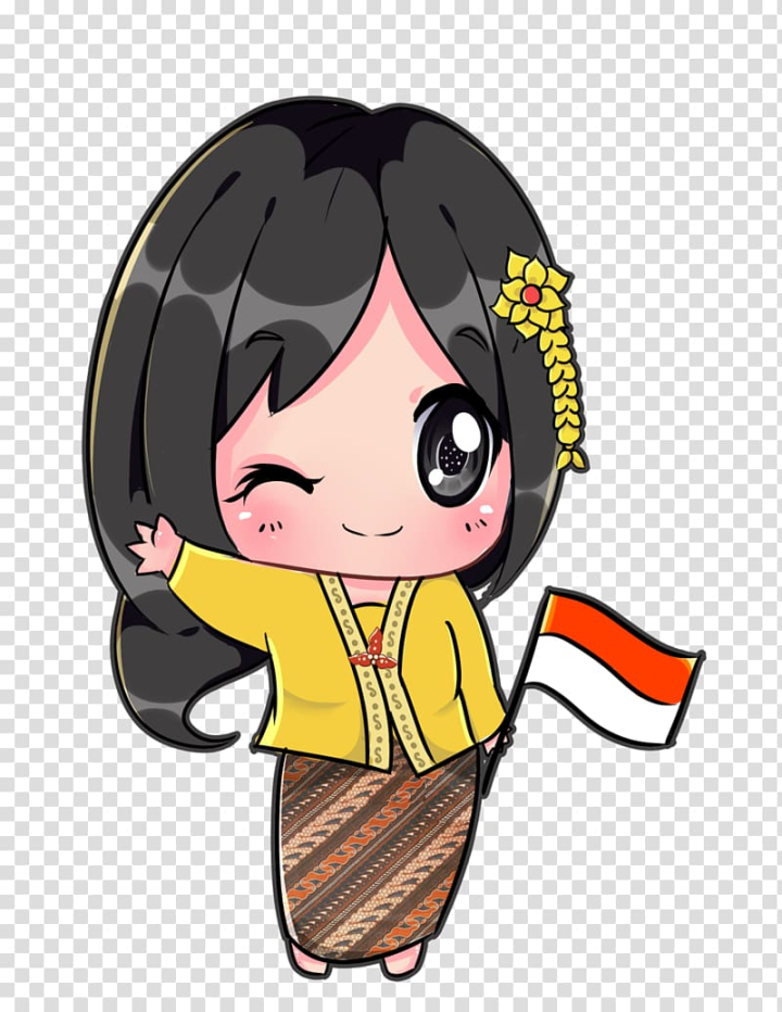 Free: Chibi Indonesian Anime, girl face transparent background PNG clipart  