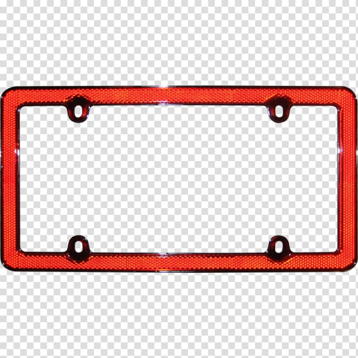 Label Frame Clipart Transparent Background, Red Trademark Frame