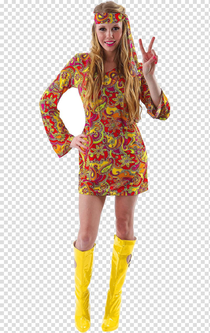 Flower Power Hippie - Child Costume