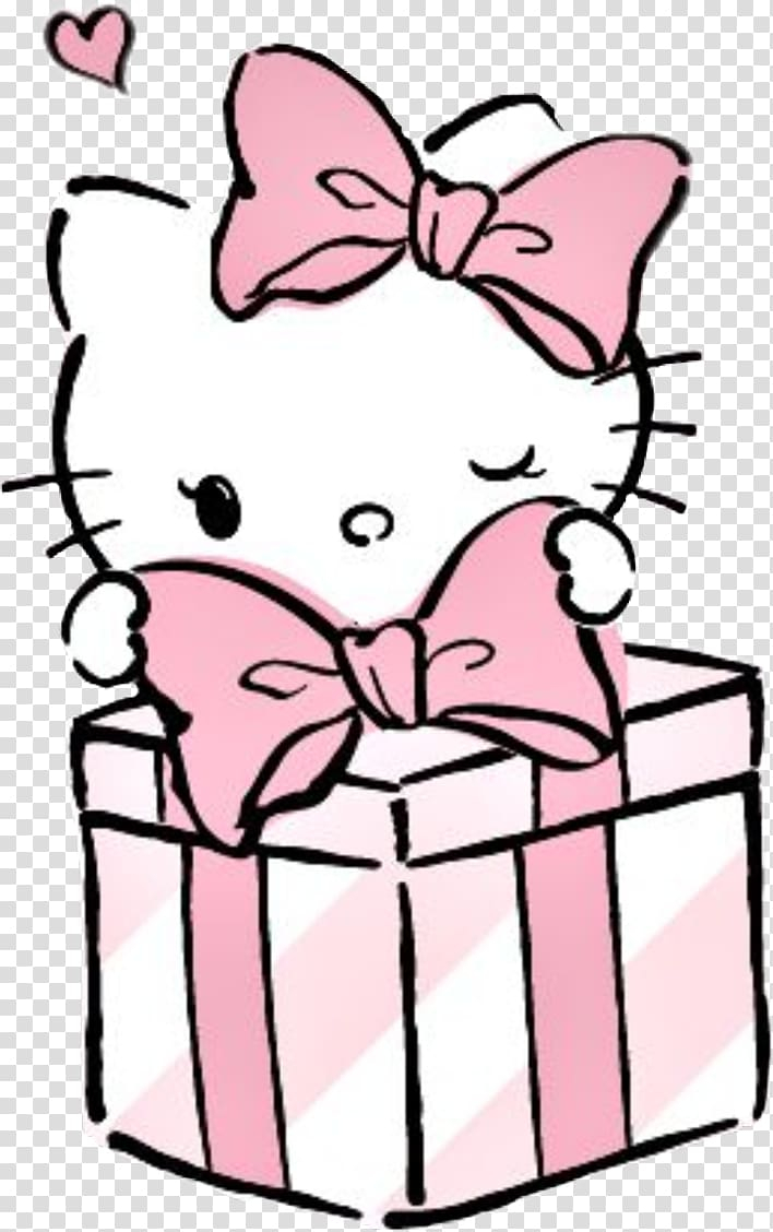 hello,kitty,white,cat like mammal,others,meme,flower,fictional character,desktop wallpaper,black,small to medium sized cats,whiskers,pink,rody,smile,organ,nose,line art,line,kavaii,internet meme,cat,artwork,hello kitty,drawing,sanrio,unwrapping,gift,png clipart,free png,transparent background,free clipart,clip art,free download,png,comhiclipart