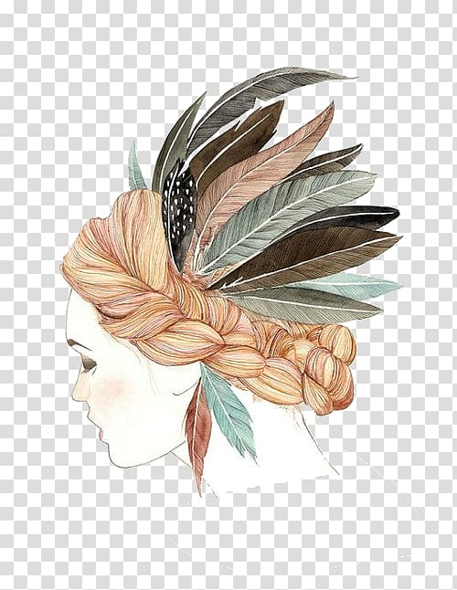 watercolor,painting,drawing,sketch,hair accessory,feather,winsor  newton,wing,oil painting,girl with,fashion accessory,edgar degas,draw,arts,work of art,watercolor painting,png clipart,free png,transparent background,free clipart,clip art,free download,png,comhiclipart