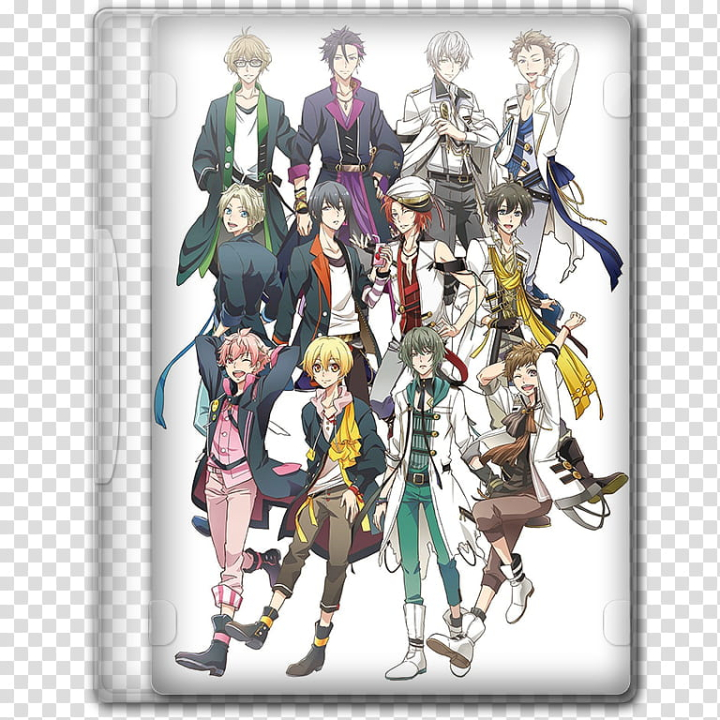 Free: Anime Summer Season Icon , Tsukiuta. The Animation, v, men wearing  jackets illustration transparent background PNG clipart 