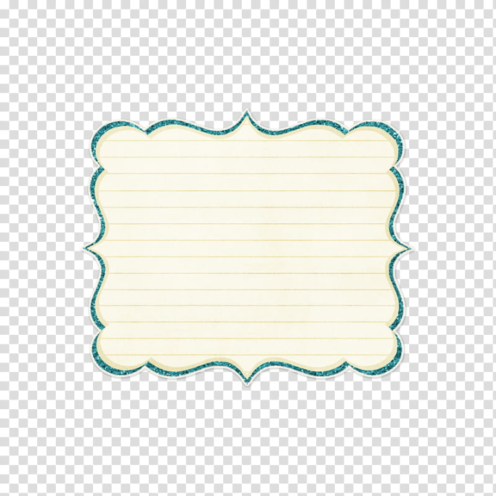 Free: Glittery Journal Tags, square white and yellow line paper art  transparent background PNG clipart 