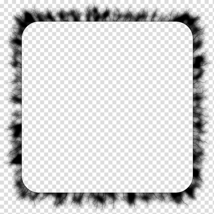 Free: Electrify frames s, squircle black border illustration transparent  background PNG clipart 
