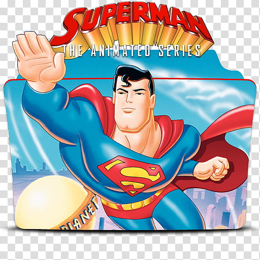 Free: Superman The Animated Series, Superman The Animated Series folder  icon transparent background PNG clipart 