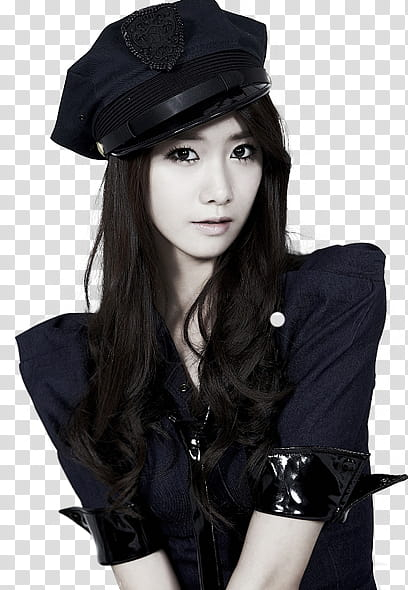 yoona,snsd,render,woman,wearing,police,officer,clothes,portrait,inside,black,frame,illustration,people,png clipart,free png,transparent background,free clipart,clip art,free download,png,comhiclipart