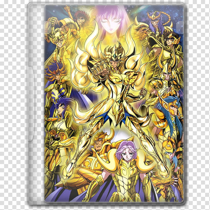 Free: Anime Spring Season Icon , Saint Seiya; Soul of Gold, anime characters  transparent background PNG clipart 