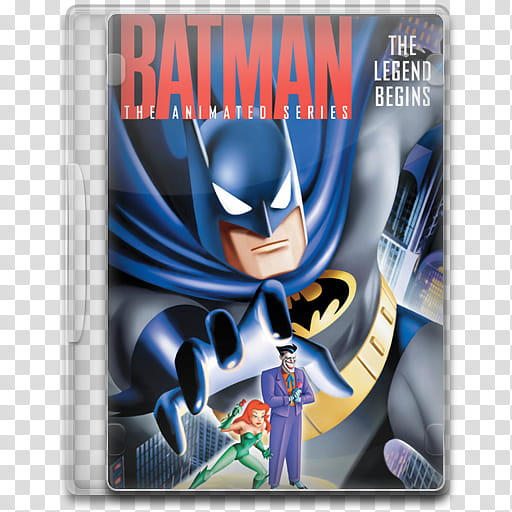 Free: TV Show Icon Mega , Batman, The Animated Series, Batman The Animated  Series The Legend Begins DVD case transparent background PNG clipart -  