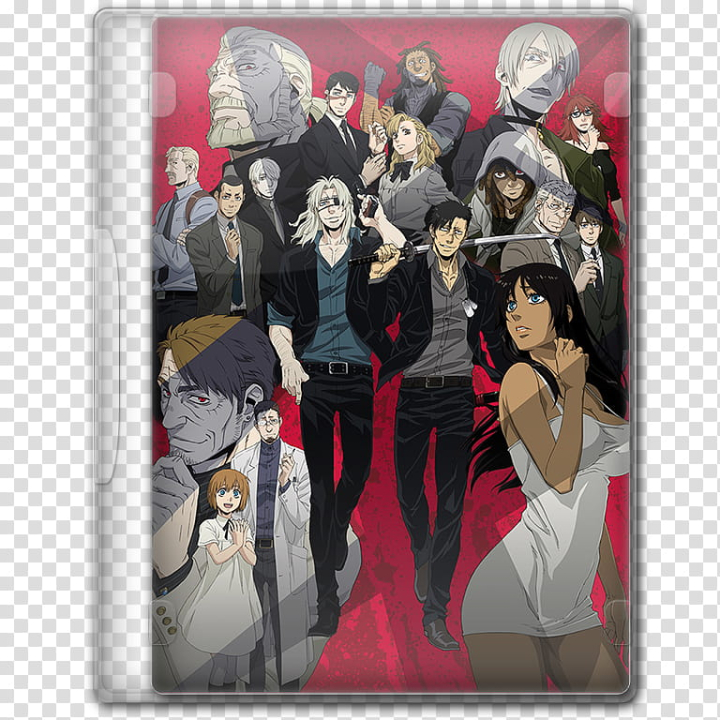 Free: Anime Summer Season Icon , Gangsta, v, Gangster anime poster  transparent background PNG clipart 