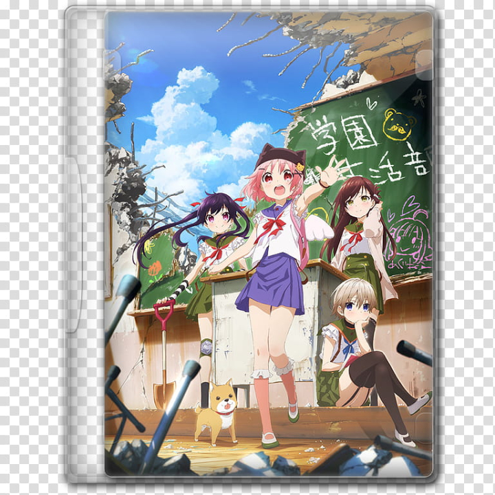 Anime Summer Season Icon , Masou Gakuen HxH, anime character screenshot  transparent background PNG clipart