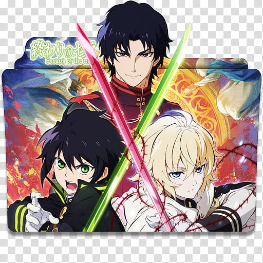 Anime Icon , Owari no Seraph v, anime transparent background PNG clipart