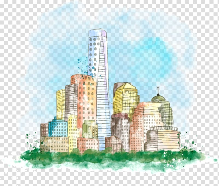 architecture,building,watercolor painting,condominium,city,skyscraper,skyline,tower,elevation,urban design,metropolis,tower block,sky,residential area,real estate,objects,mixed use,metropolitan area,computer icons,cityscape,adobe freehand,architecture building,drawing,png clipart,free png,transparent background,free clipart,clip art,free download,png,comhiclipart