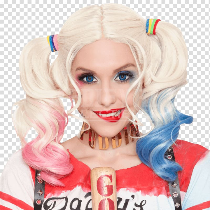 harley,quinn,lace,wig,heroes,halloween costume,fashion,costume party,united states,fictional character,elsa,suicide squad,makeup artist,human hair color,headgear,hairstyle,hair coloring,figurine,harley quinn,lace wig,cosplay,costume,png clipart,free png,transparent background,free clipart,clip art,free download,png,comhiclipart