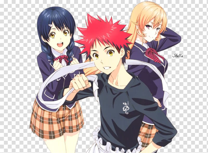 Sōma Yukihira Food Wars!: Shokugeki No Soma Anime Desktop Manga PNG - Free  Download