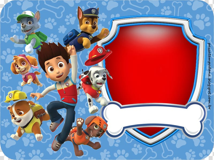 Free: Paw Patrol , Wedding invitation Paper Convite Birthday Patrol ...