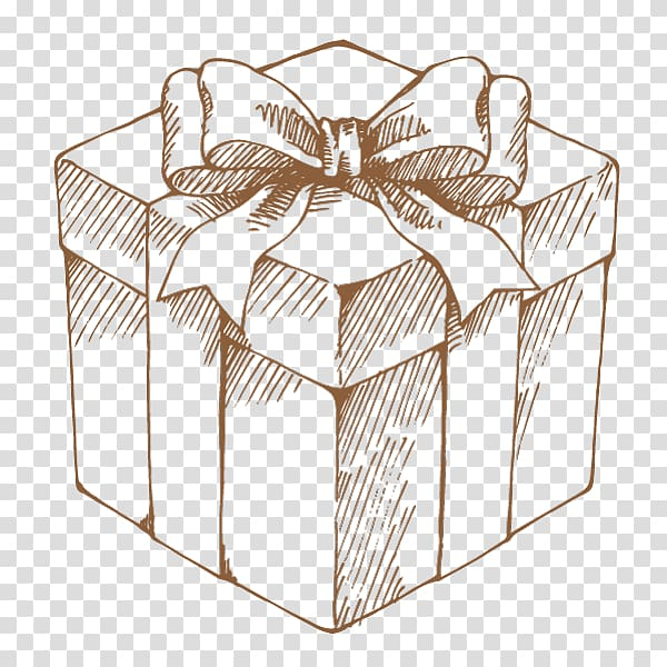 How to Draw a Gift Box in 3D - YouTube