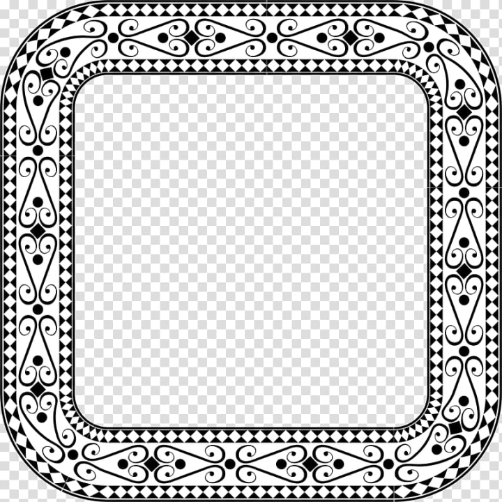 Free: Decorative arts Frames , square frame transparent background PNG ...