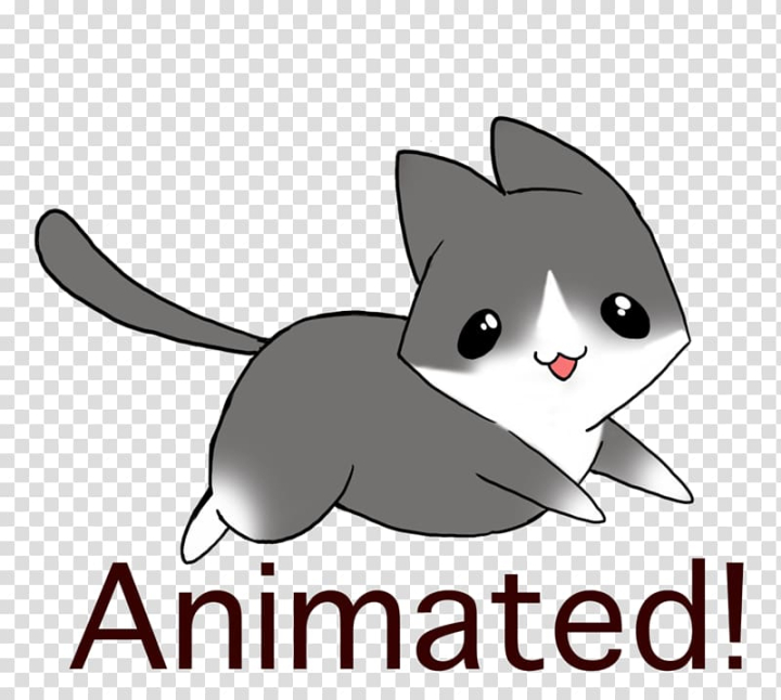 animated moving cats