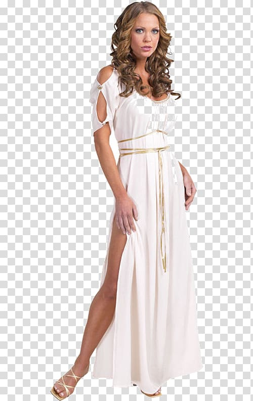 Halloween Venus Goddess Costume - White