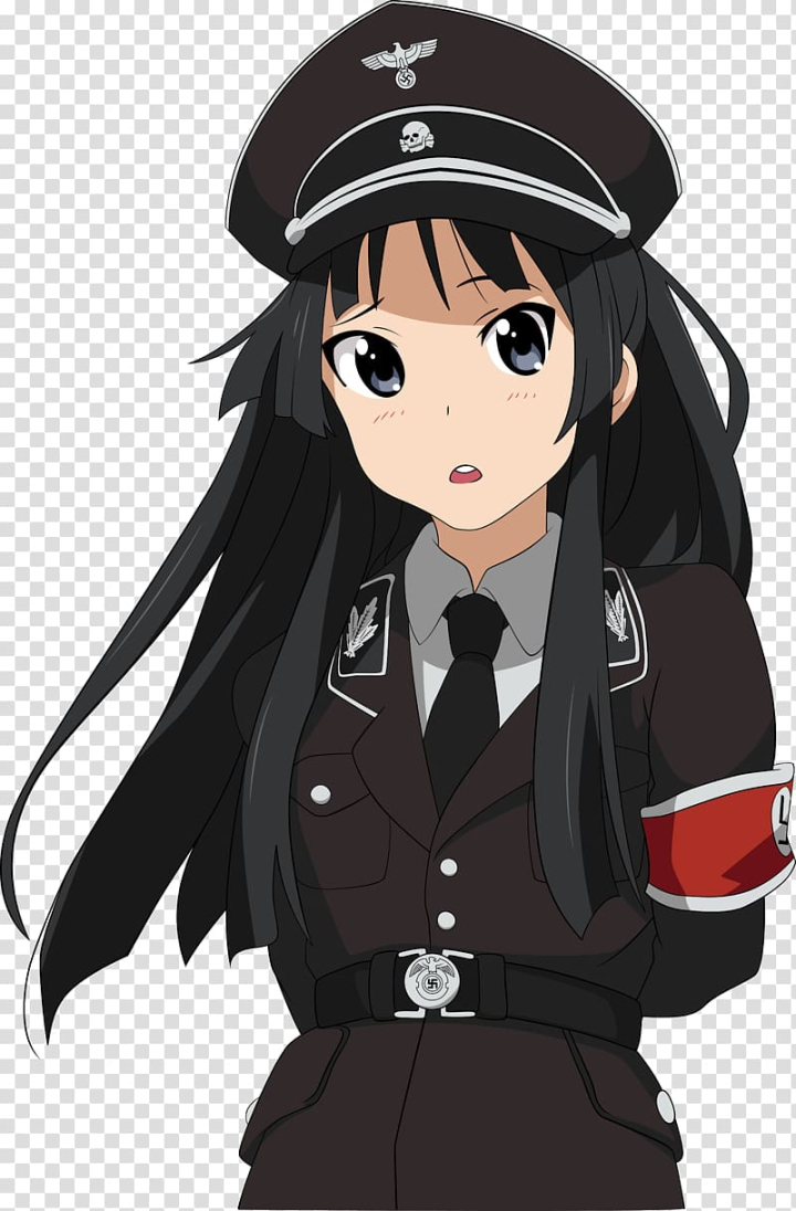 Free: Female anime character illustration, Nazism Anime Nazi Germany  Internet meme Manga, anime boy transparent background PNG clipart 