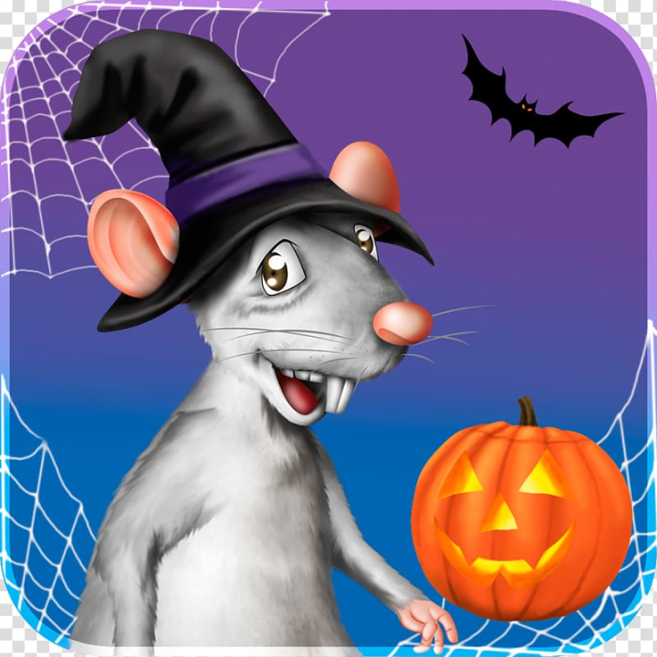 Free: White Shoe Media, Inc. Cat Halloween film series Whiskers Carnivora,  Rat & Mouse transparent background PNG clipart 