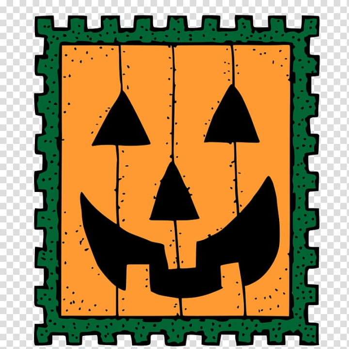 Cool Halloween Postage Stamps Clipart Graphic by Laura Beth Love · Creative  Fabrica