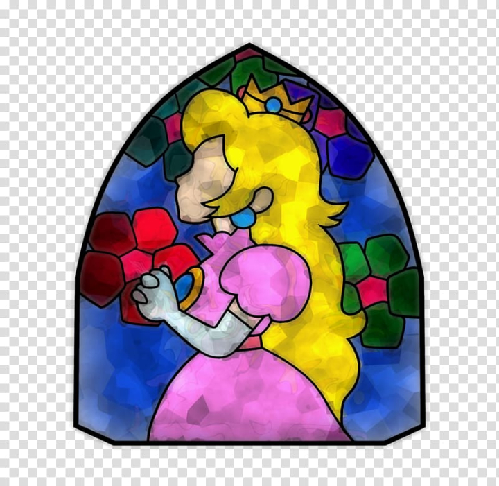 window,princess,peach,stained,glass,super,mario,watercolor,stain,furniture,fictional character,material,glass art,super mario 64,suncatcher,stained glass,chandelier,princess peach,pendant light,fruit tree,mario series,png clipart,free png,transparent background,free clipart,clip art,free download,png,comhiclipart