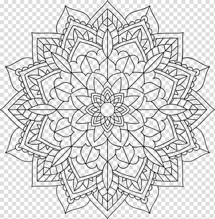 Page 7  Mandala coloring book markers Vectors & Illustrations for