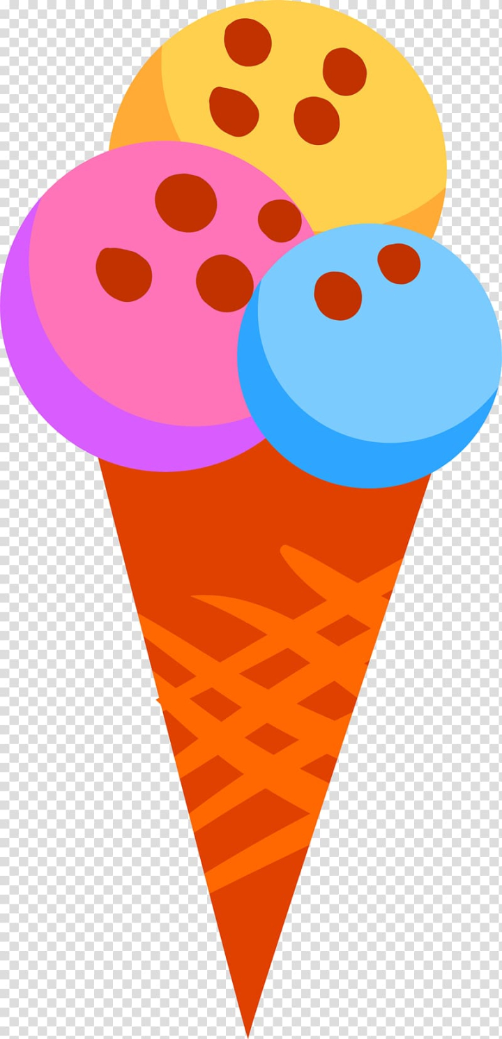 Free: Ice Cream Cones , Colorful cartoon ice cream transparent background  PNG clipart 