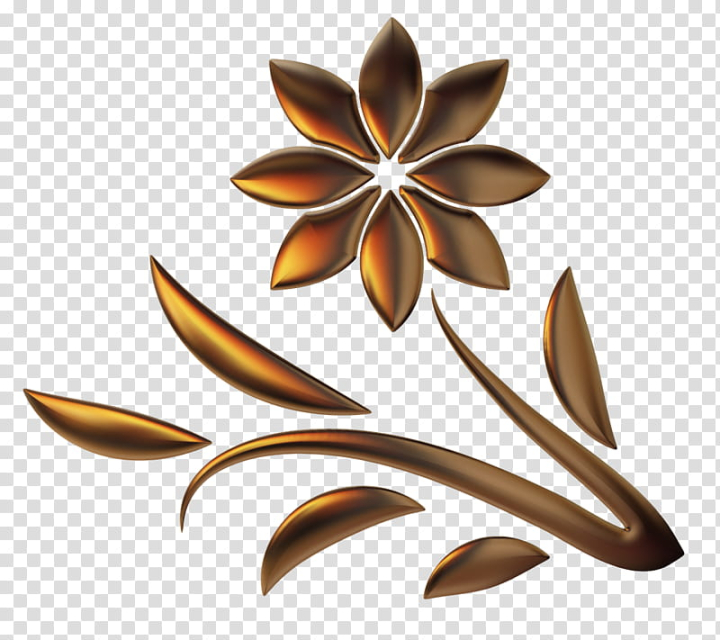Brown Flower PNG Transparent Images Free Download