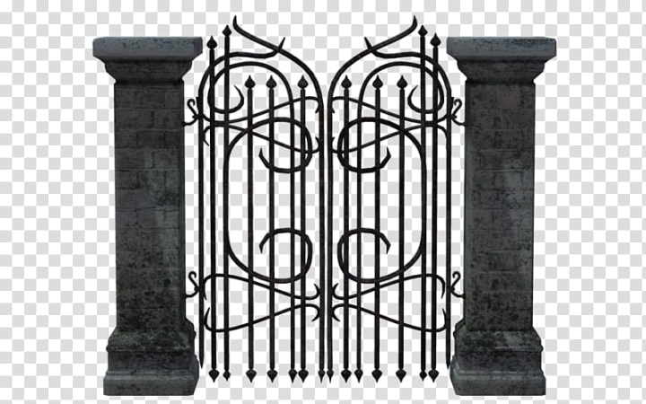 clipart house gate