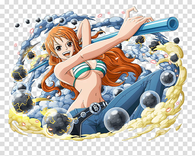 Free: NAMI, anime character illustration transparent background PNG clipart  