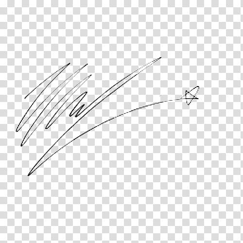Free: EXO Signature, black line transparent background PNG clipart -  