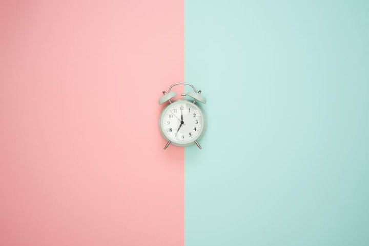 aesthetic background,aesthetic wallpaper,alarm clock,art,background,blue,clock,clock face,color,conceptual,contrast,design,minutes,number,numbers,pastel background,pastel wallpaper,pastels,pink,pink background,round,time,timepiece,vintage