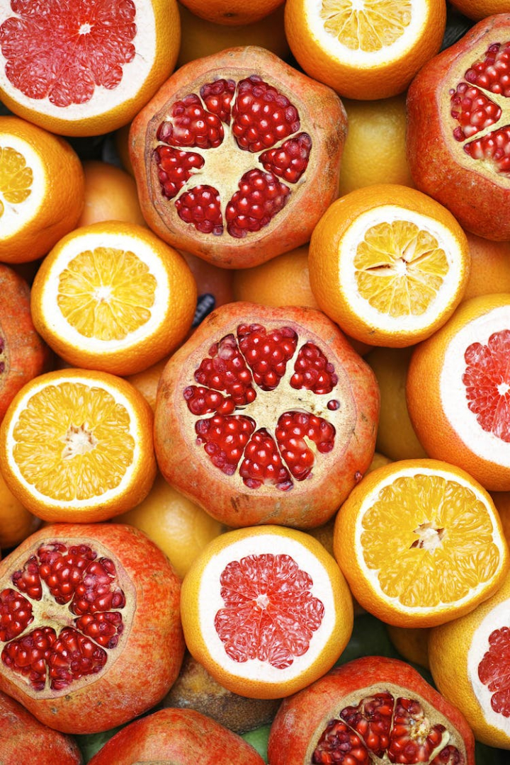 breakfast,citrus,close-up,color,colorful,confection,delicious,diet,food,fresh,freshness,fruit,fruits,grain,grapefruit,health,healthy,juice,juicy,lemon,market,morning,nutritious,orange,orange backgrounds,pomegranate,red,refreshment,sales,sell,sour,sweet,tropical,vitamin,yellow