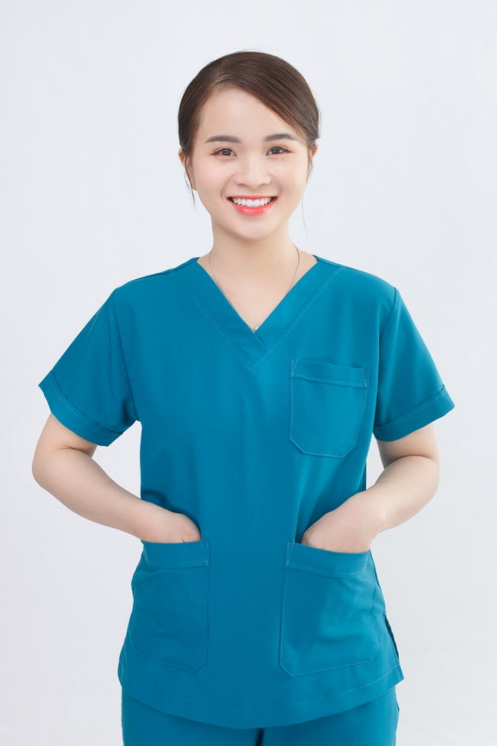 nurse,health,attitude,casual,contemporary,cute,elegant,friendly,healthcare,indoors,looking,medicine,people,pretty,student,success,treatment,wear,woman,asian,smiling,confident,confidently