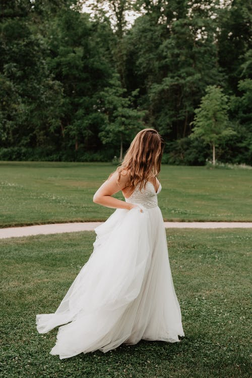 Free: Woman Wearing White Wedding Gown · Free Stock Photo - nohat.cc